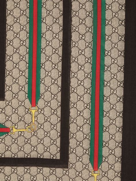 scare gucci|gucci frayed scarf.